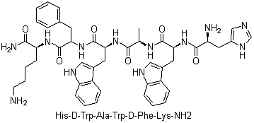 Вводимое потеря инкретей ГХРП-6 КАС 87616-84-0 полипептида жирная и анти- вызревание