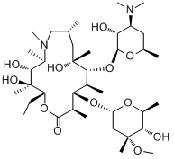 Фармацевтический Azithromycin CAS 83905-01-5 сырья для чувствительных бактериальных инфекций
