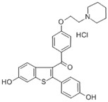 Здоровый анти- хлоргидрат Ралоксифене Ралоксифене стероидов эстрогена для обработки рака молочной железы