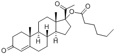 Капроат КАС 630-56-8 инкретей 17а-Хйдроксыпрогестероне прогестерона