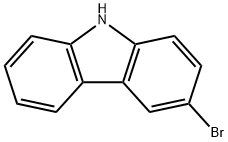 структура 3-Bromo-9H-carbazole
