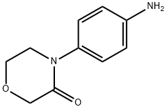 структура 4 (4-AMINOPHENYL) MORPHOLIN-3-ONE
