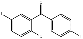 (2-Chloro-5-iodophenyl) (4-fluorophenyl) структура methanone