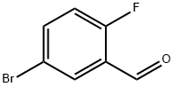 структура 5-Bromo-2-fluorobenzaldehyde