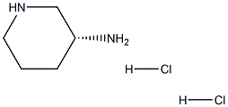 (R) - структура дихлоргидрата 3-Piperidinamine