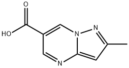 структура 2-Methylpyrazolo [1,5-a] pyriMidine-6-carboxylic кисловочная