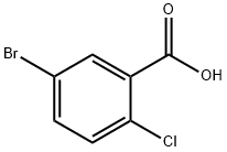 кисловочная структура 5-Bromo-2-chlorobenzoic