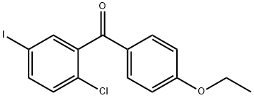 (5-Iodo-2-chlorophenyl) (4-ethoxyphenyl) структура methanone