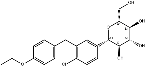 Структура Dapagliflozin
