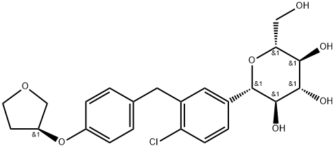 Структура Empagliflozin
