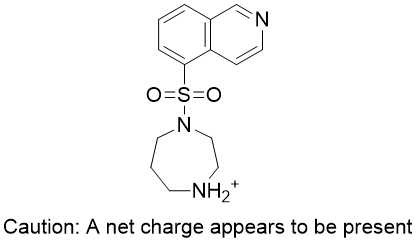 103745-39-7 FASUDIL,5-(1,4-Diazepan-4-Ium-1-Ylsulfonyl)Isoquinoline C14H17N3O2S